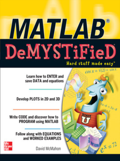 Title details for MATLAB Demystified by David McMahon - Wait list